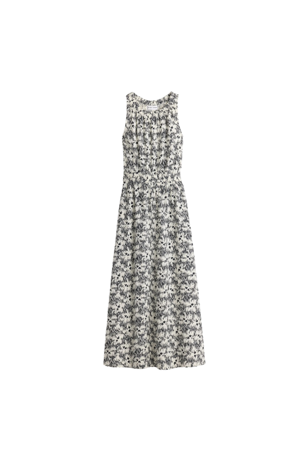 Apiece Apart Textured Bali Tank Dress - Tropical Midnight