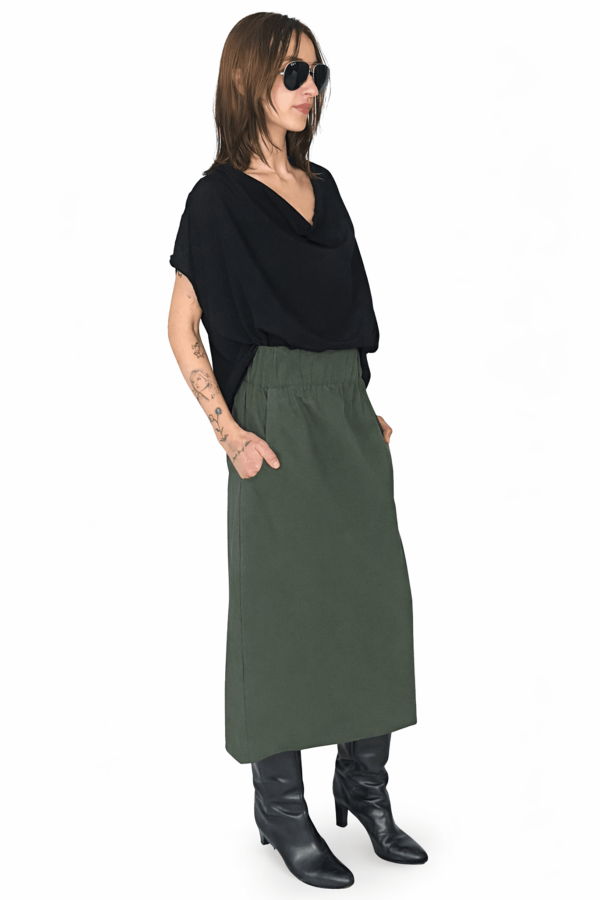 Meg Cowl Top - Black