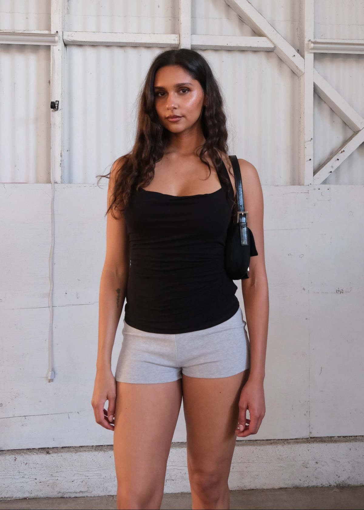 Geel Isabelle Halter Sleeveless Top - Image 1 of 5