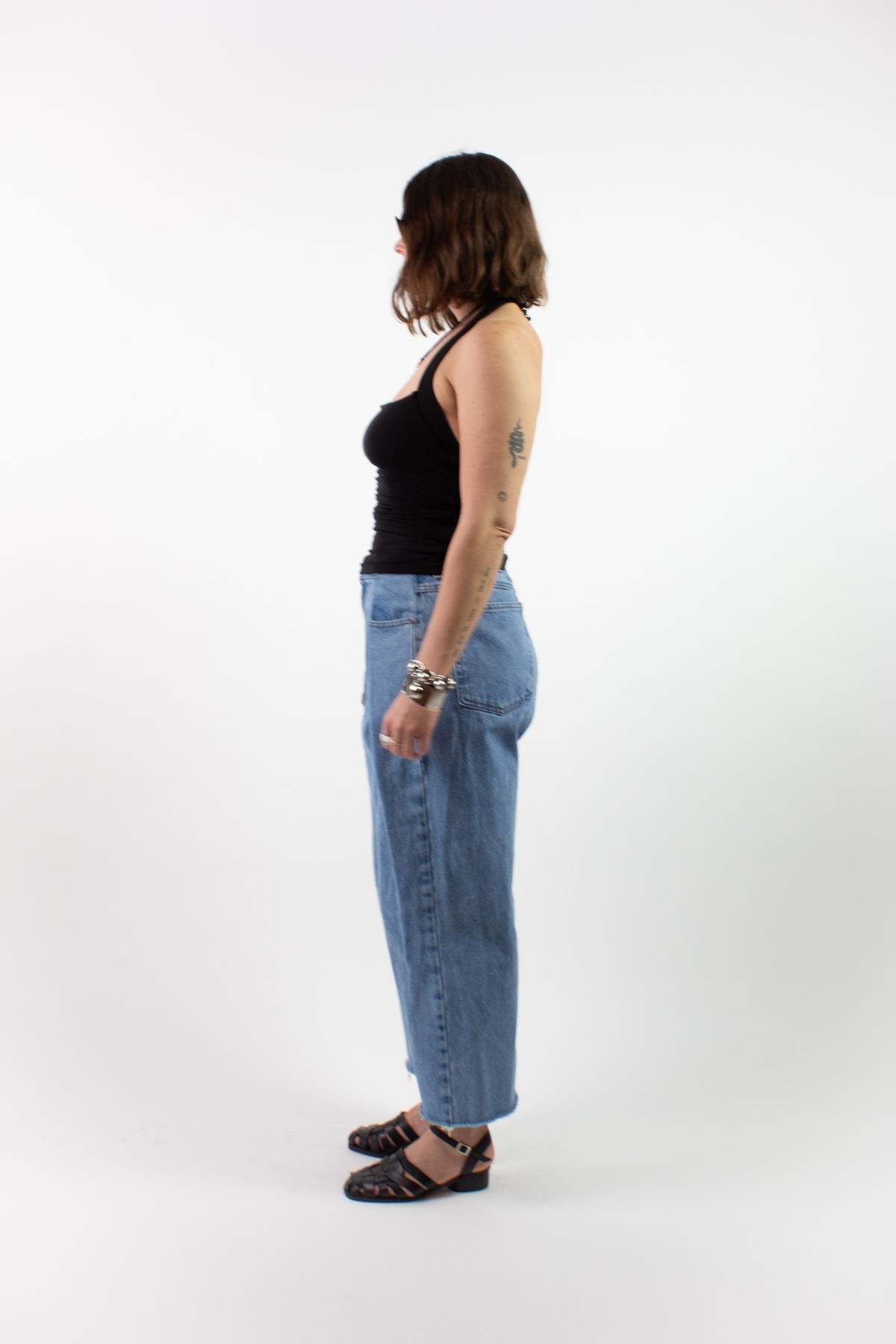 Geel Isabelle Halter Sleeveless Top - Image 3 of 5