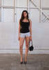 Geel Isabelle Halter Sleeveless Top - Thumbnail 5
