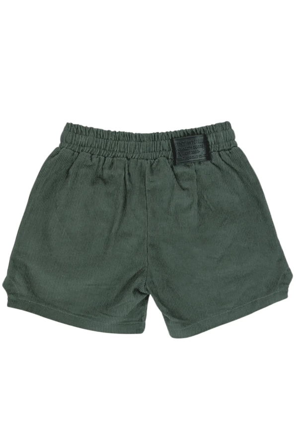 KIDS tiny whales Camp Retro Lightning Bolt Shorts