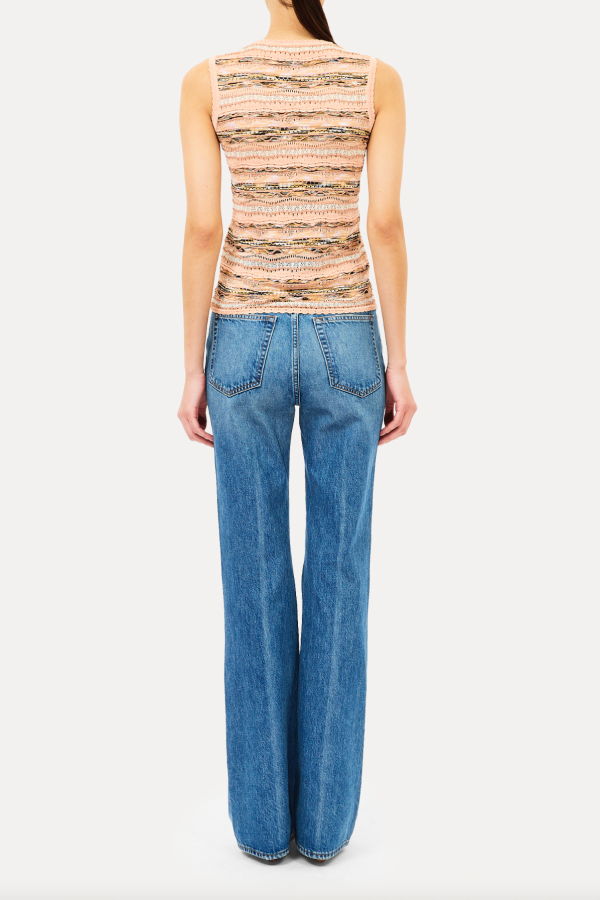 Ulla Johnson Alisa Knit Top - Hibiscus