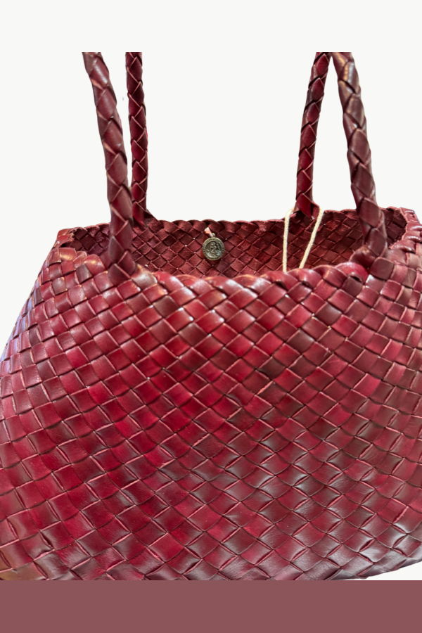 Dragon Diffusion Santa Croce Big Handbag - Bordo