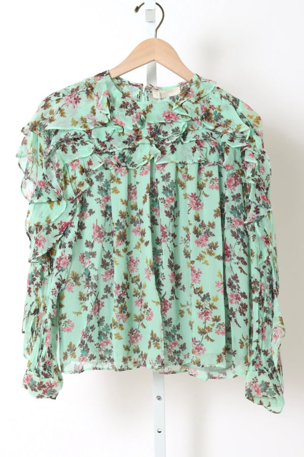 Ulla Johnson Willow LS Silk Blouse