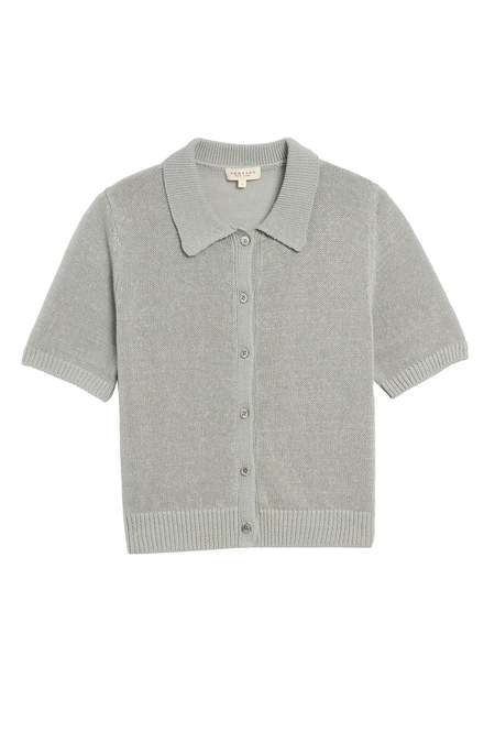 demylee Audrey Organic Cotton Cardigan - Natural | Garmentory