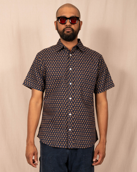 Camp Shirt - Multi Color Animal Print Patchwork | Garmentory