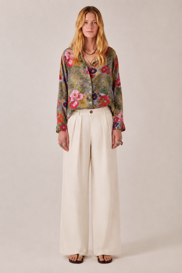 Maison Hotel Diane Wide Leg Pants