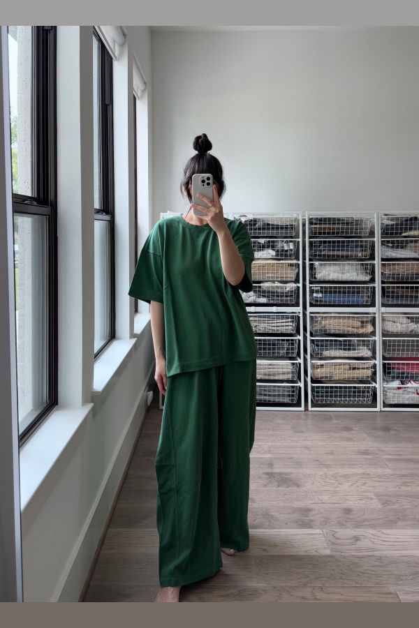 Le Bon Shoppe Bare Pants - Moss Green