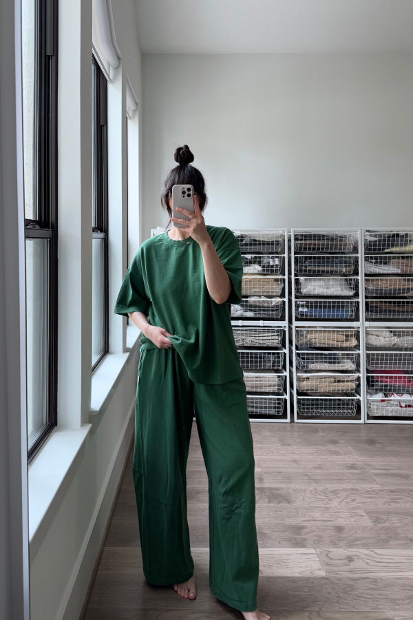 Le Bon Shoppe Bare Pants - Moss Green