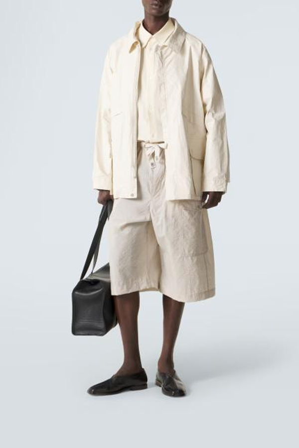 Lemaire Shorts - Plaster