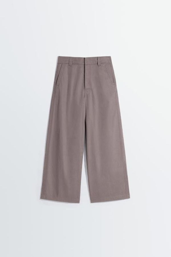 Lemaire Straight Pants - Purple Iris