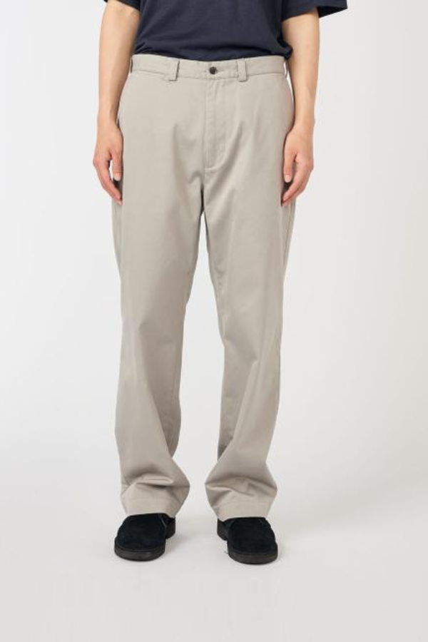 Nanamica Straight Pants - Light Gray