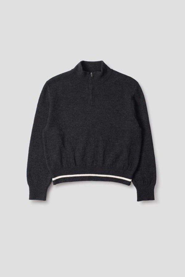 Margaret Howell Turtle Neck - Charcoal