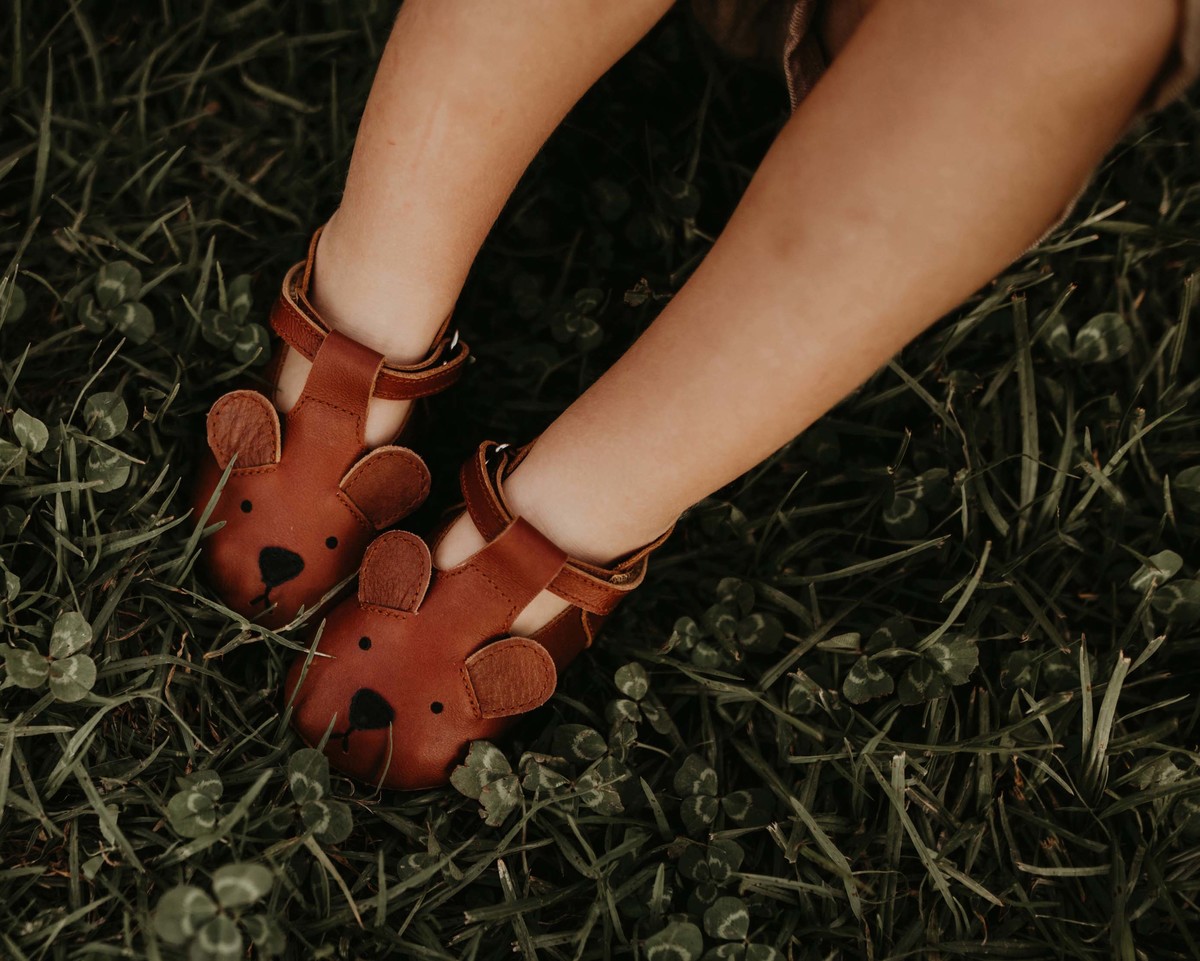 KIDS Donsje Spark Classic Shoes Bear Baby Shoes - Cognac Classic Leather - Image 2 of 7