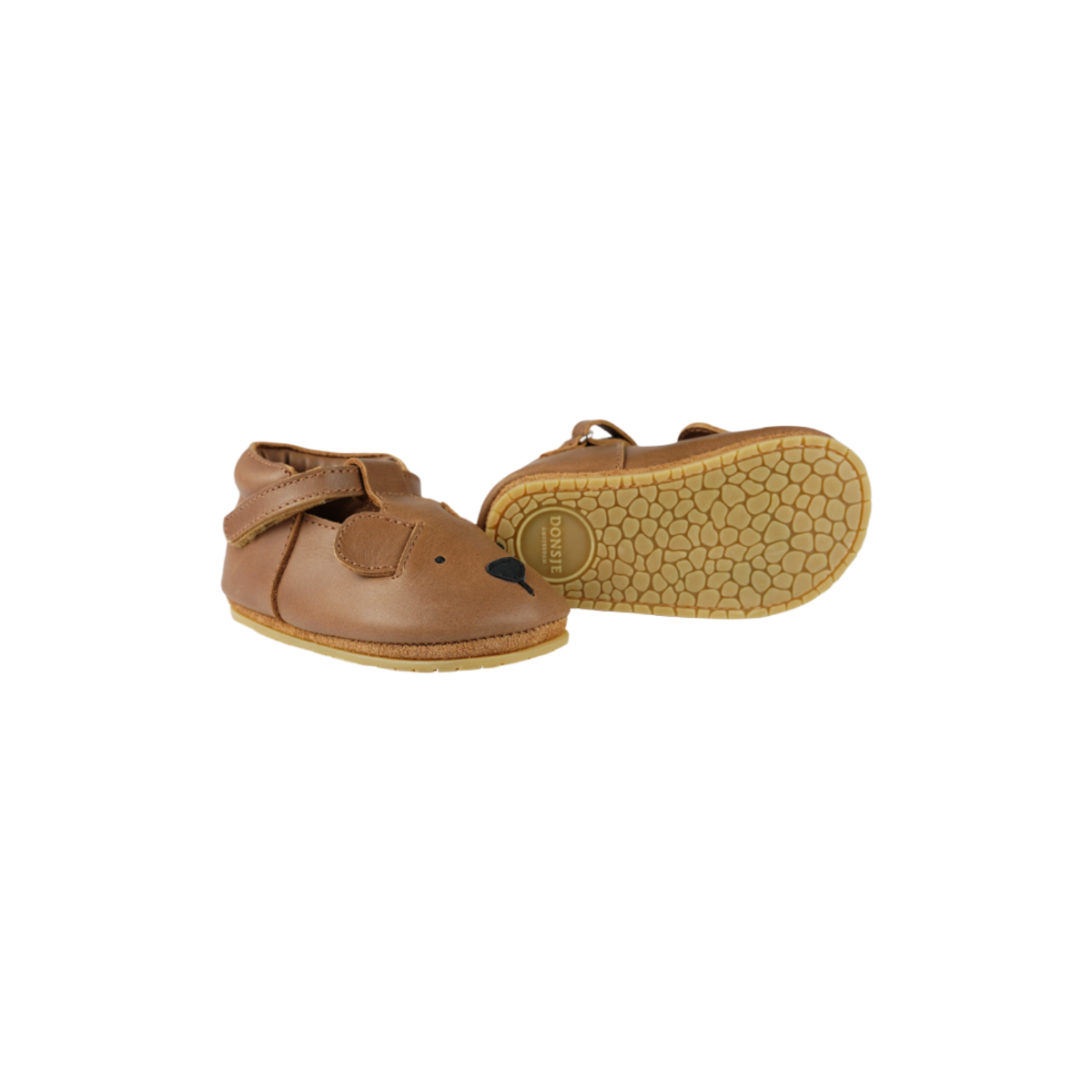 KIDS Donsje Spark Classic Shoes Bear Baby Shoes - Cognac Classic Leather - Image 6 of 7