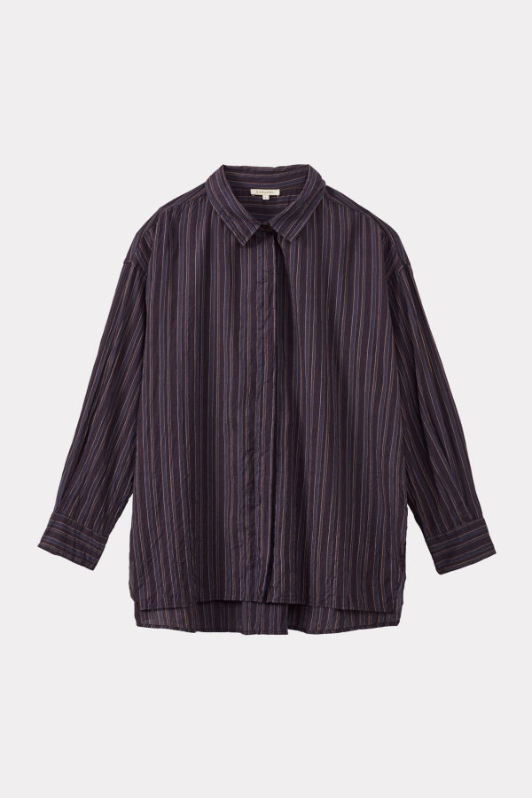 Caramel A-Line Cotton Shirt