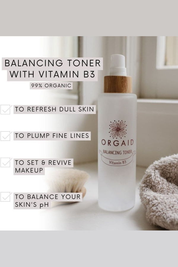 ORGAID Balancing Toner with Vitamin B3