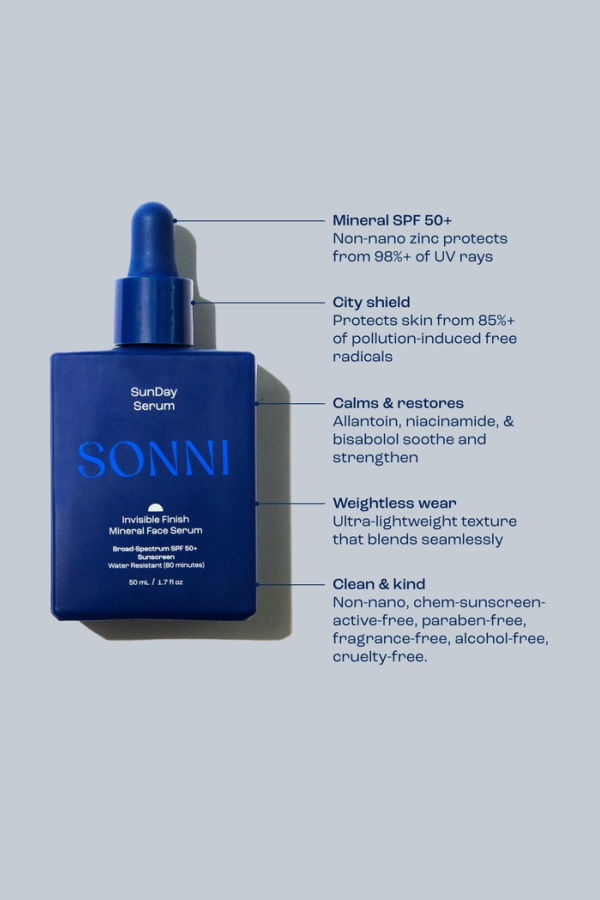 SONNI Sunday Mineral Serum SPF 50+