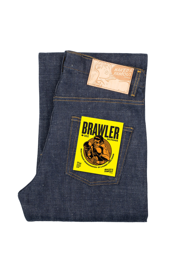 Naked & Famous Strong Guy Brawler Selvedge Jeans