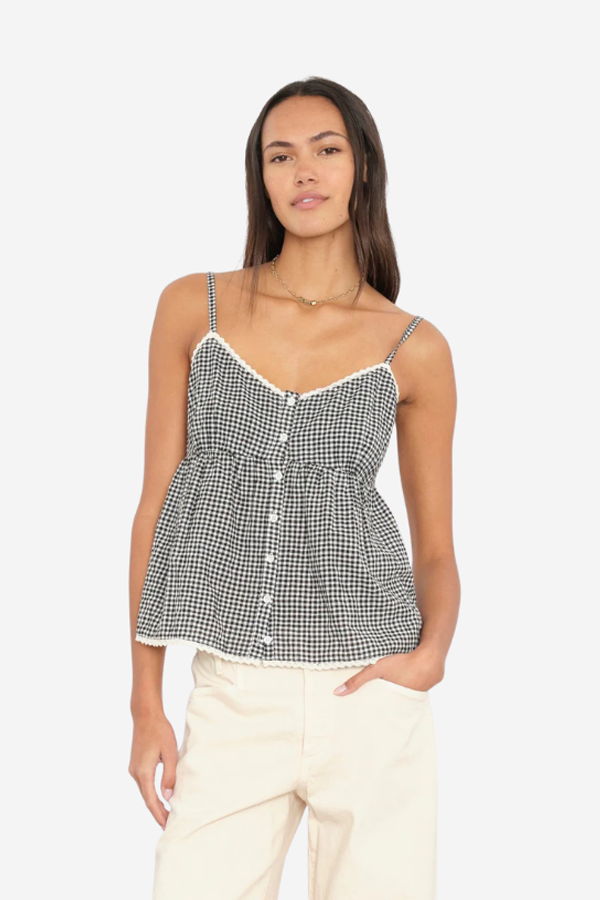 Xirena Annie Top - Black/Sand