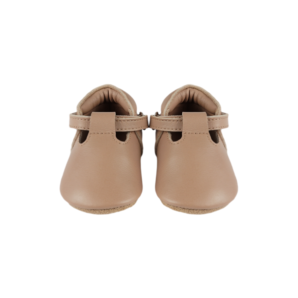 KIDS Donsje Elia Shoes - Praline Leather