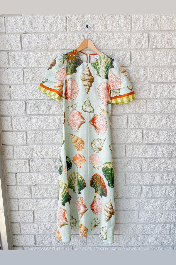 Hunter Bell Casey Dress - Somers Shell Mint