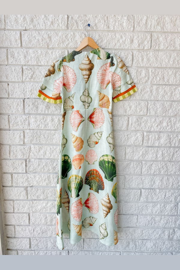 Hunter Bell Casey Dress - Somers Shell Mint