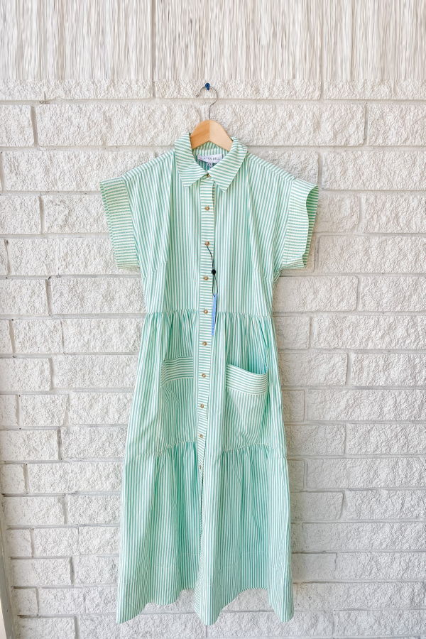Hunter Bell Sarah Dress - Saltwater