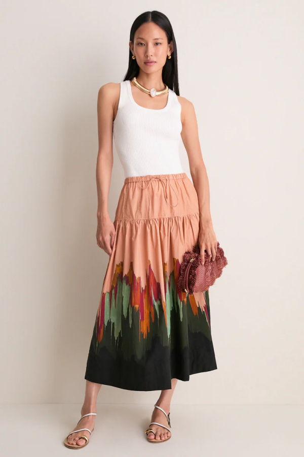 Ulla Johnson Theodora Cotton Skirt