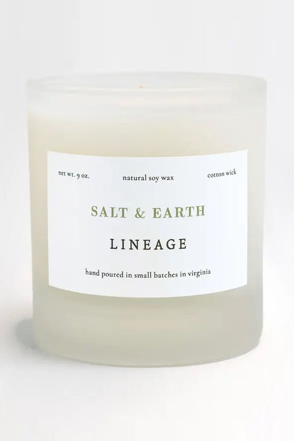 Lineage Salt & Earth Candle