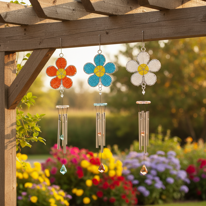 Beadworx Daisy Wind Chime - Thumbnail 2