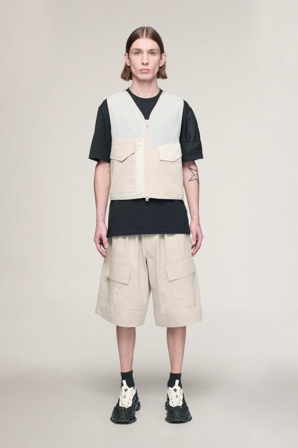 Y-3 Wide-Leg Cargo Shorts