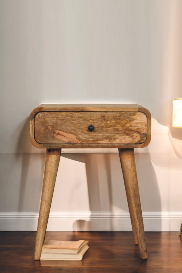 Expo Bazaar Solid Wood Avora Nightstand - Brown