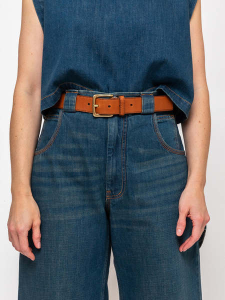 Pre-Loved Paul Harnden Shoemakers Black Leather Belt | Garmentory