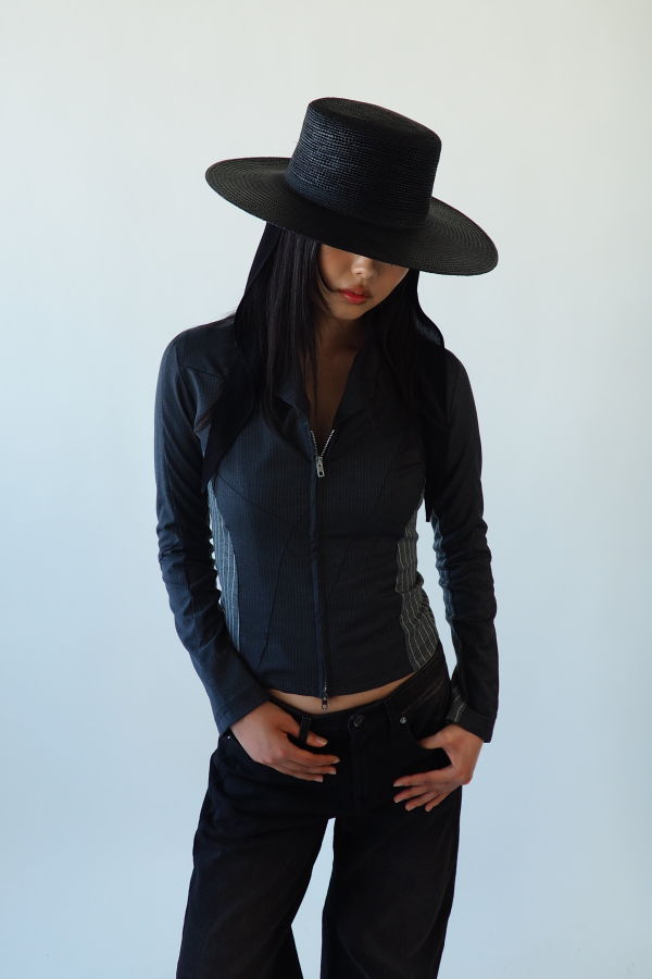 Clyde Cielo Hat with Shade - Black