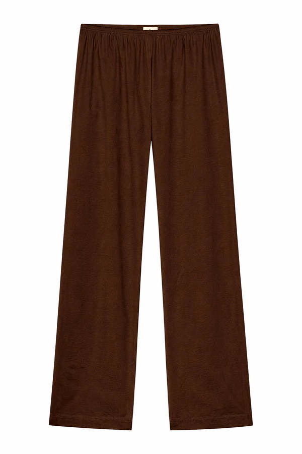 Donni. The Pop Simple Pant - Espresso