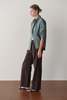 Donni. The Pop Simple Pant - Espresso - Thumbnail 3