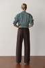 Donni. The Pop Simple Pant - Espresso - Thumbnail 4