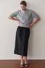 Donni. The Pop Skirt - Jet - Thumbnail 2