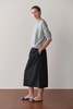 Donni. The Pop Skirt - Jet - Thumbnail 3