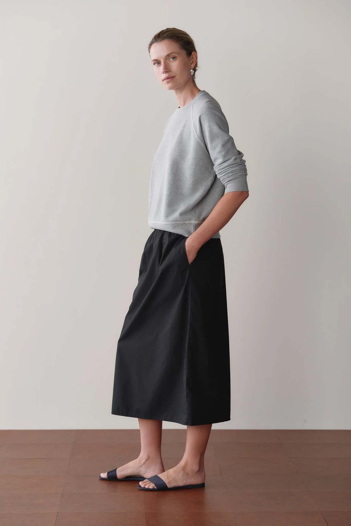 Donni. The Pop Skirt - Jet - Image 3 of 4