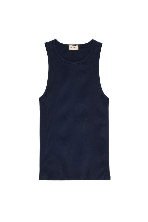Donni. The Rib Tank - Navy