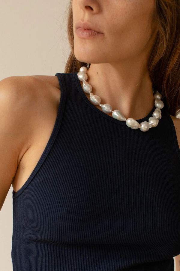 Donni. The Rib Tank - Navy