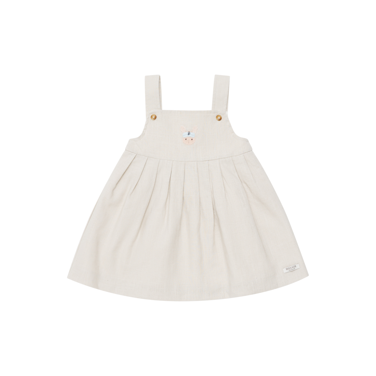 Donsje Harpar Dress Sporty Fluffy Bunny - Soft Sand - Image 1 of 5