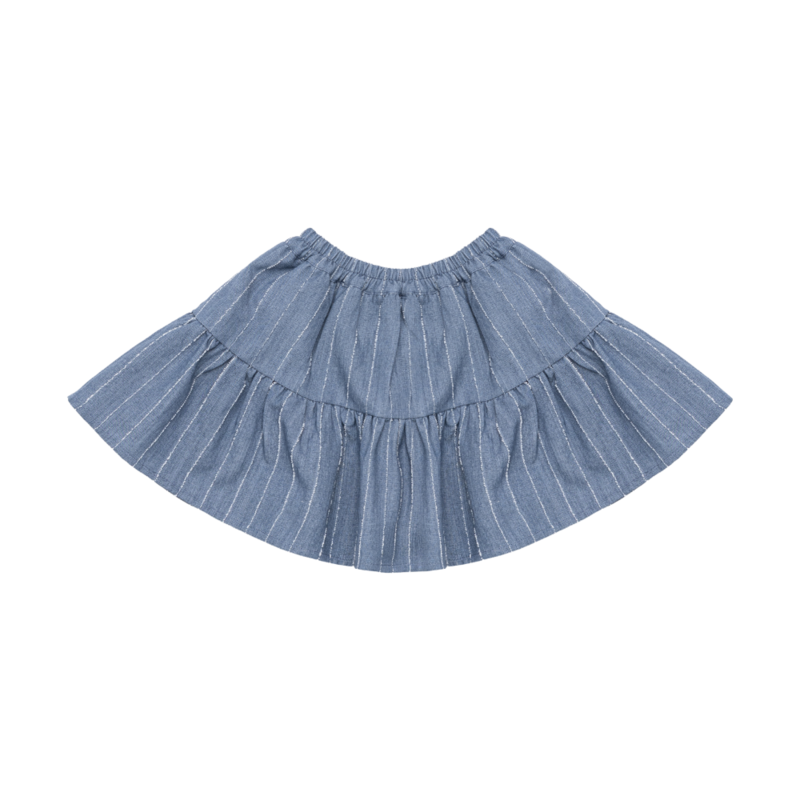 Donsje Lazie Skirt - Foggy Blue Striped