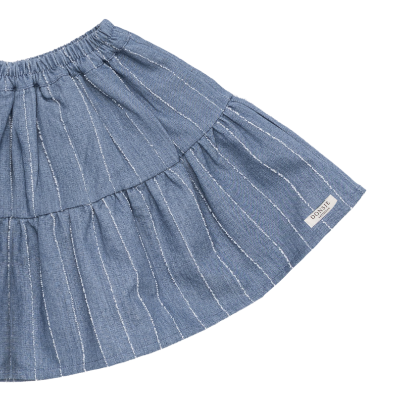 Donsje Lazie Skirt - Foggy Blue Striped