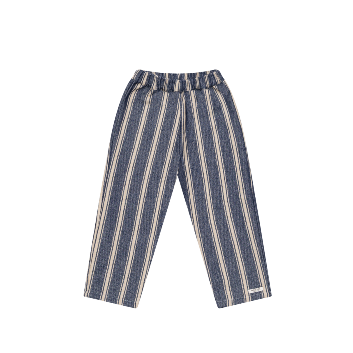 Donsje Menno Trousers - Blue - Soft Sand Striped - Image 1 of 4