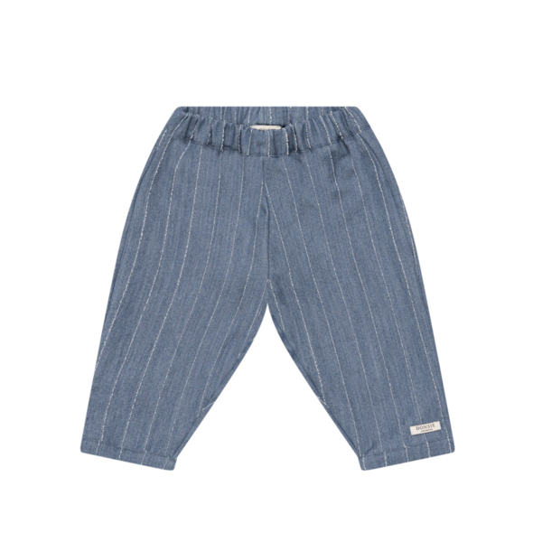 Donsje Mink Trousers - Foggy Blue Striped Donsje Mink Trousers - Foggy Blue Striped