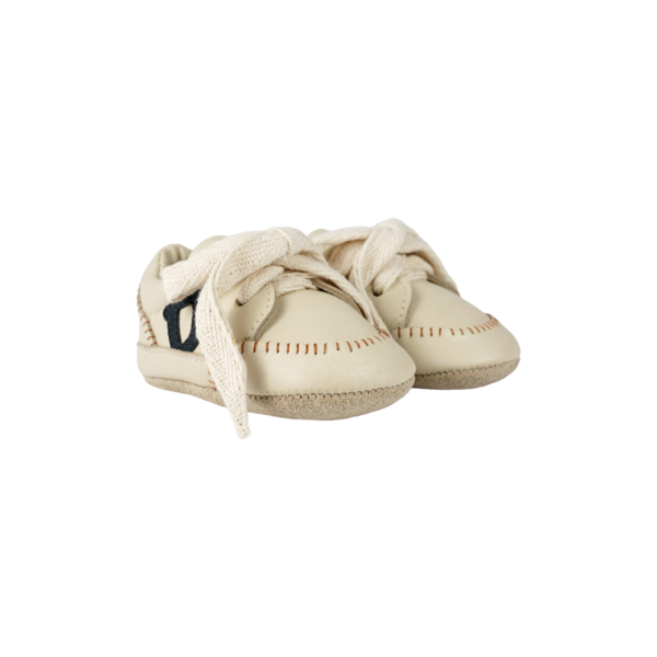 KIDS Donsje Olav Sneakers - Cream Leather